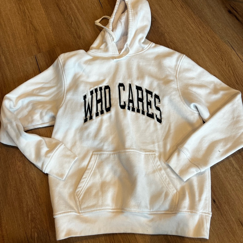 Who Cares Hoodie